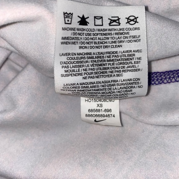 Nike Pro Dri Fit Long Sleeve Hyperwarm Pullover - Picture 11 of 14